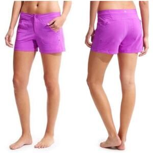 Athleta Costa Quick Dry Board Shorts Beach Swim Outdoor UPF Hiking - Size 10